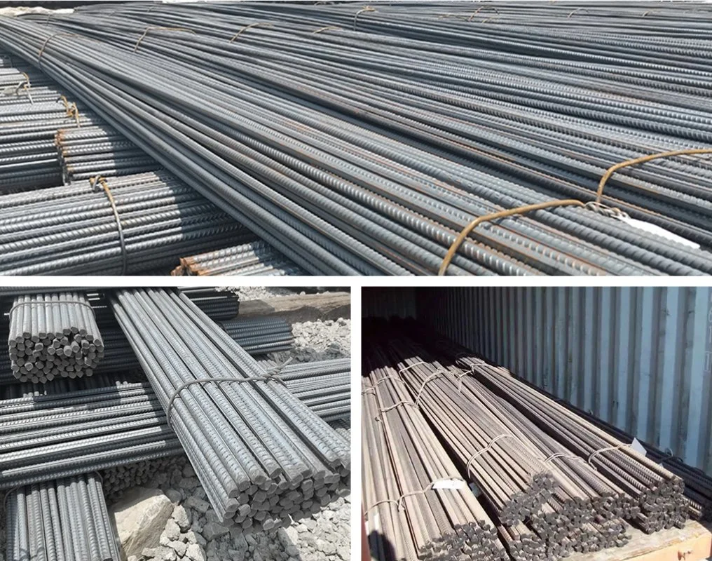 China Factory Hot Rolled Reinforcing Ribber Reinforcing Deformed Steel Bar Rebar for Building Material