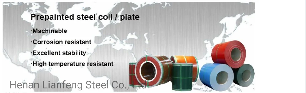 Manufacture ASTM Gi/PPGI/PPGL Prpaint Color Coated Galvalume Galvanized Steel Zinc Coil