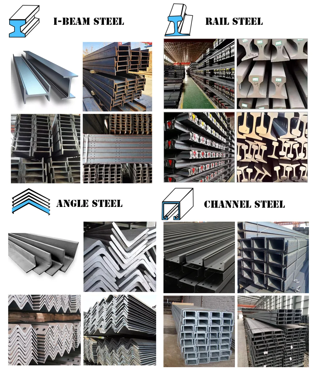 High Quality AISI Q235 Q345 Ss400 50-400mm Ms Hot Rolled Steel Profile Channels U C Section Shaped Channel Steel