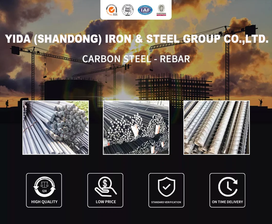 Cheap Price 10mm 12mm 20mm 13mm 16mm Minerals and Metallurgy Hot Rolled Gr60 HRB400 HRB500 Hrb600 B400awr B400bwr Carbon Deformed Bar Steel Rebar Price