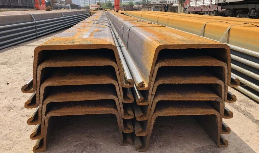 C Channel U and Z Type Cold Formed Steel Sheet Piles U-Section Steel U Bar U-Shaped Steel C Purlin