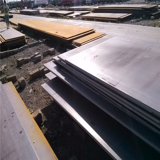 Китайский завод мельниц (ASTM A36, SS400, S235, S355, St37, St52, Q235B, Q345B) Горячекатаный лист из мягкой углеродистой стали для строительных материалов и строительства